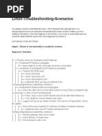 Linux Troubleshooting Scenarios 