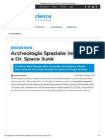 Archeologia Spaziale Intervista A DR Spa