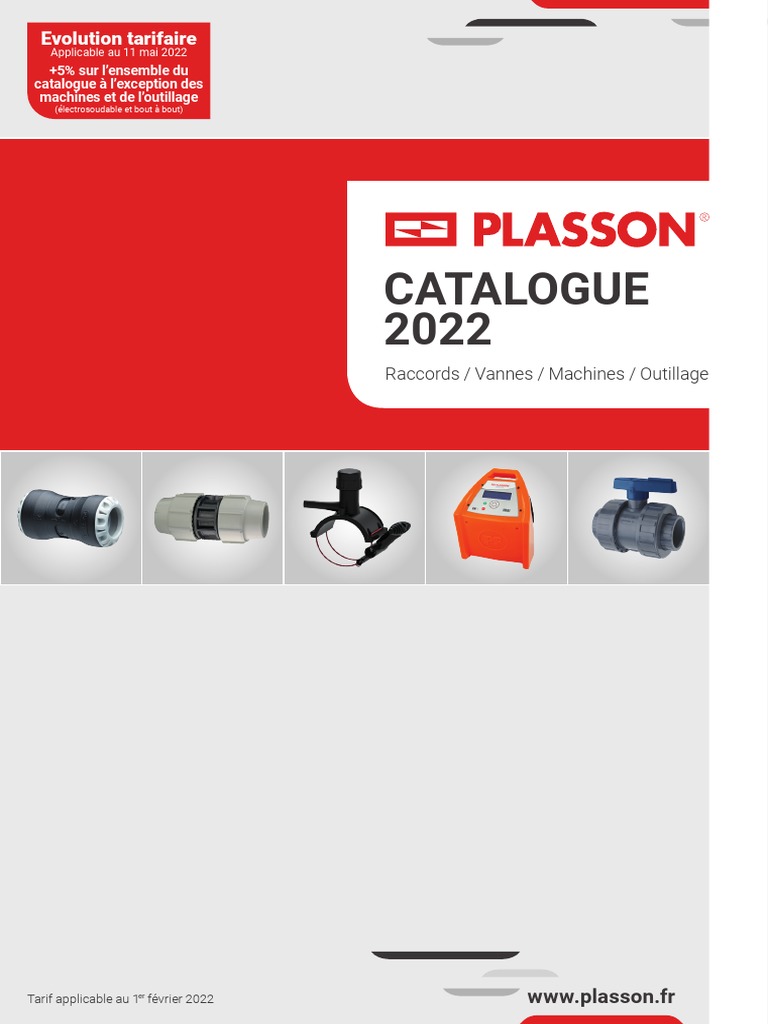 Plasson 2022 Catalogue Overview | PDF