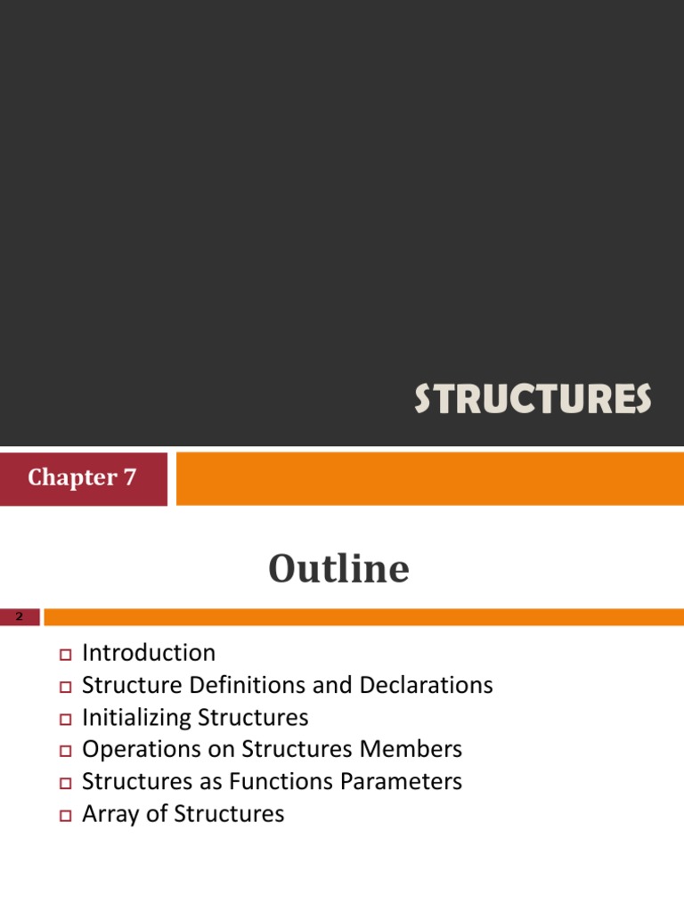 NMK10603 - Chapter 7 - Struct | PDF