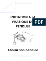 Initiation A La Pratique Du Pendule