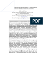 Analisis Kinerja Saham Syariah Melalui Pembentukan Portofolio Optimal Metoda Markowitz Atika Lusi Tania