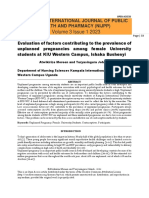 Evaluation of Factors Contributing To The Prevalence of Unplanned Pregnancies Among Female University Students at KIU Western Campus, Ishaka Bushenyi