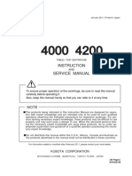 Kubota 4000 Service Manual