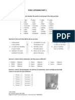 TOEIC LISTENING PART 1