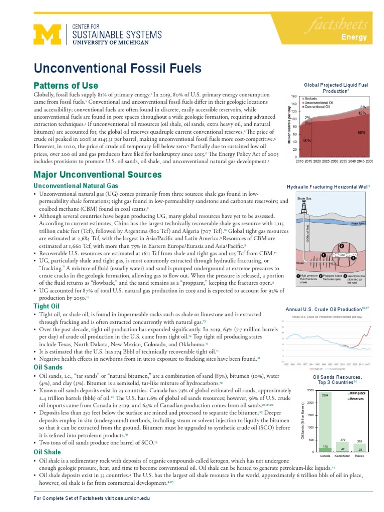 Unconventional Fossil Fuels CSS1319 E2020 PDF