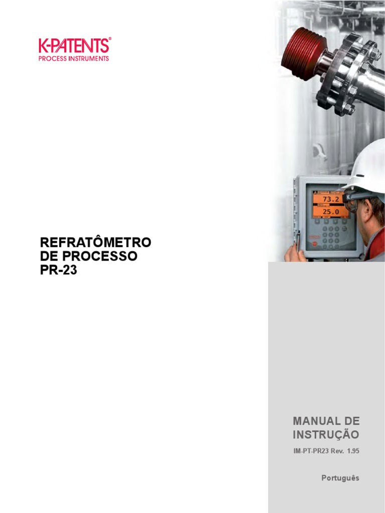 Manual do Refratômetro PR-23 | PDF | Dispositivo de carga acoplada | Ótica