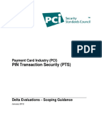 PCI PTS Delta Evaluations