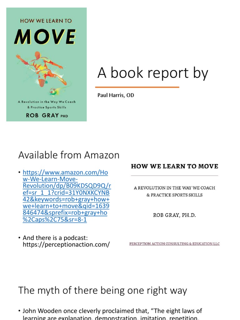 Harris Paul - Report On Rob Gray - How We Lea | PDF | Career & Growth