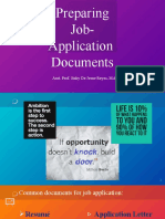 Job Application Materials