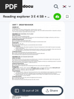 Reading Explorer 3 E 4 SB + Online WB Sticker Code KEY - UNIT 1 IMAGES OF LIFE WARM UP Possible - Studocu