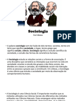 O que é Sociologia ?