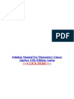 Solution Manual For Elementary Linear Algebra 11th Edition Anton