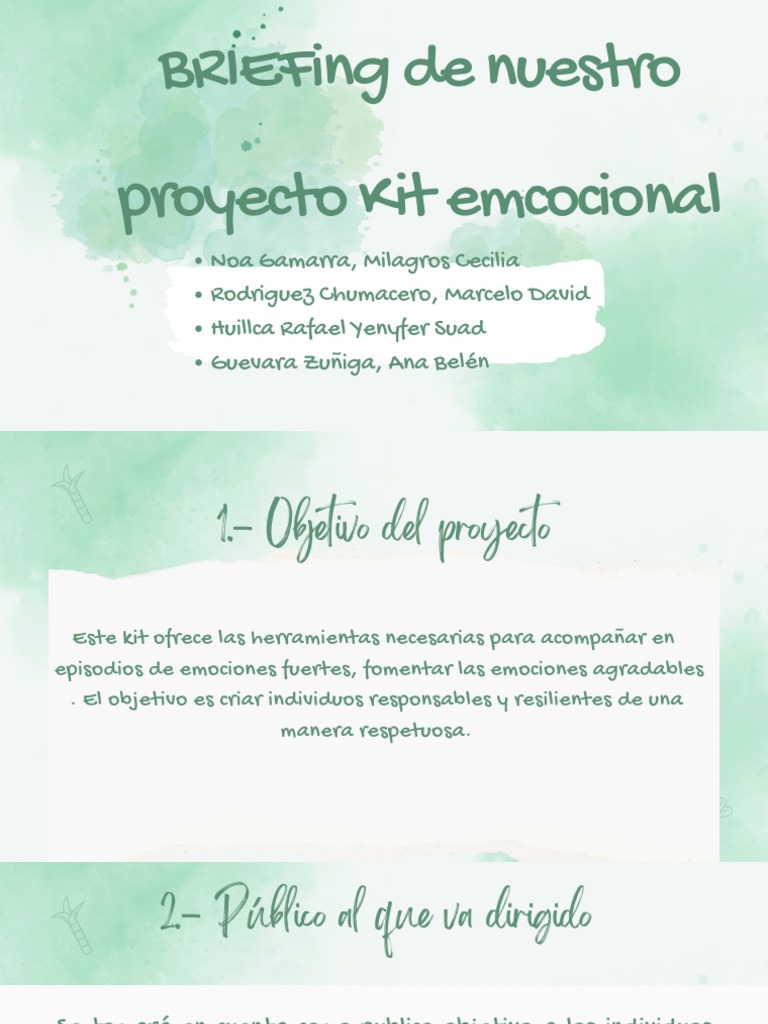 Kit Emocional para Niños y Adultos | PDF