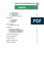 Índice: Manual Do Usuário - Chapa Aquecedora Modelo 208/D