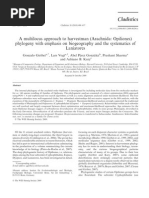 Download Giribet Et Al 2010 - Laniatores Phyilogeny Harvest Man by Thais Kubik SN65012603 doc pdf