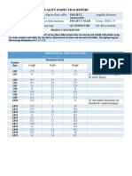 Quality Inspection Report