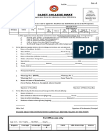 Admission Form