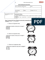 Evaluación Taller de Matemática 4° Básico