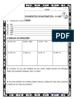 4º Ano - Avaliação Diagnóstica de Matemática