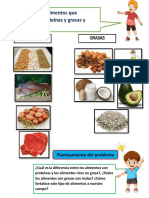 Ficha de Experimentos de Proteinas y Grasas