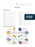 Test 4th Year pt1