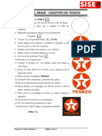 Clase 04 de Corel Draw Logo Texaco OK