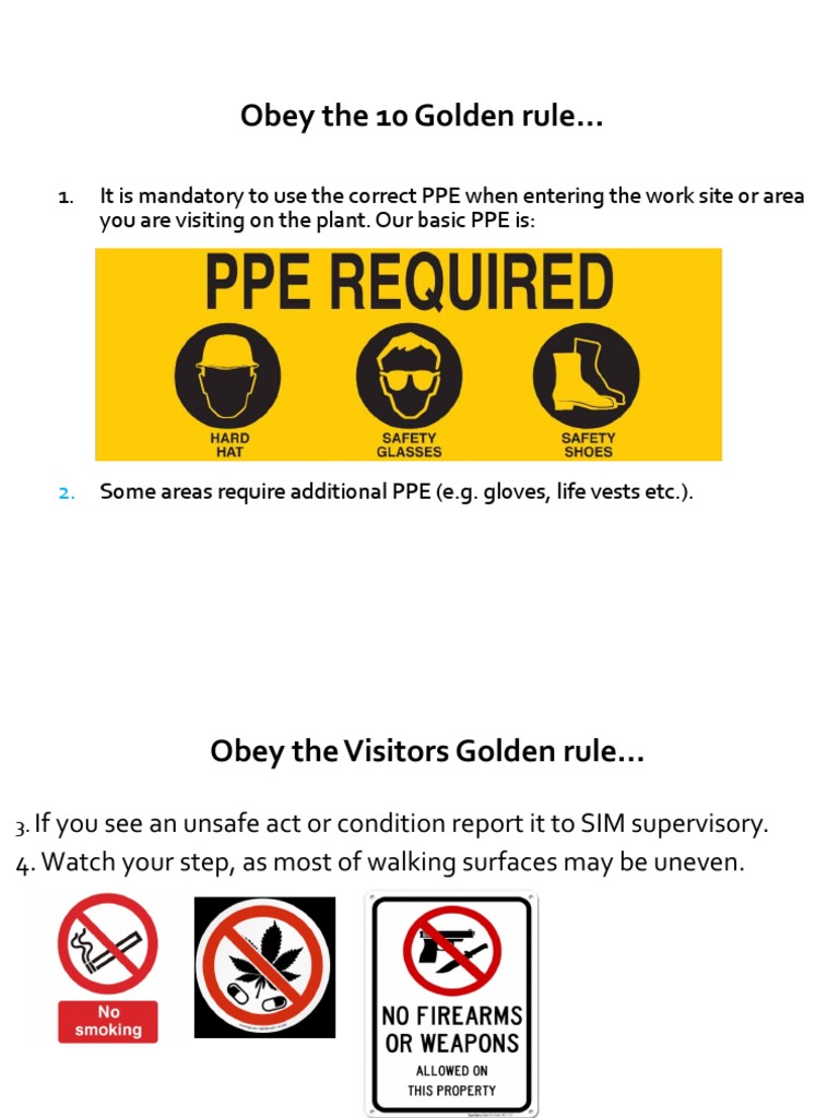 10 golden rules | PDF