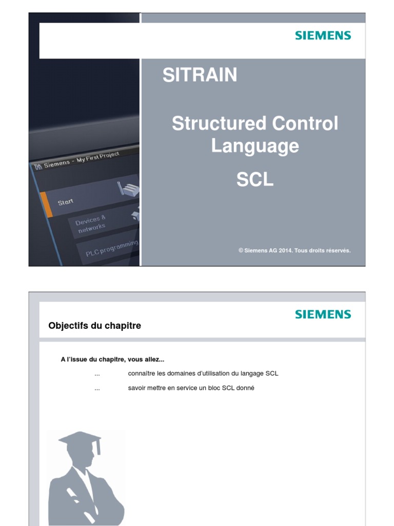 Programmation SCL dans TIA Portal | PDF | Structure de contrôle ...