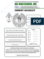 Assessment Booklet