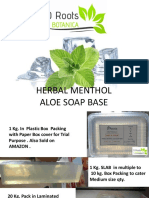D Roots Herbal Menthol Aloe Soap Base-1