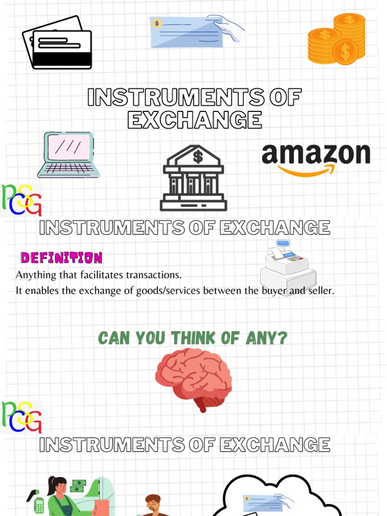 4TH Form Instruments of Exchange PDF
