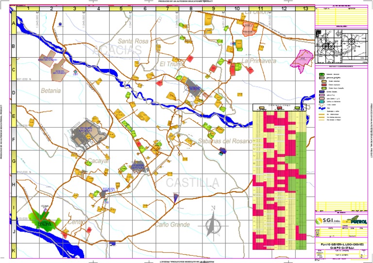 Mapa de Castilla y sus ubicaciones | PDF
