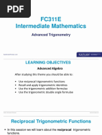 Advanced Trigonometry - Presentation