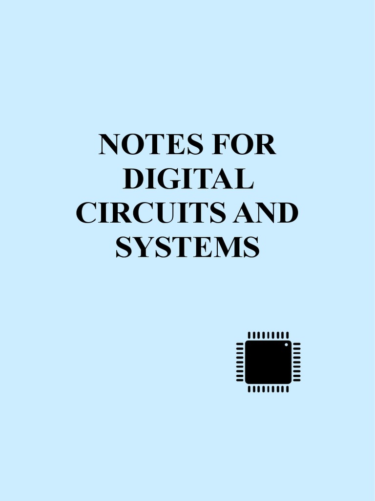 Digital Electronics Notes PDF