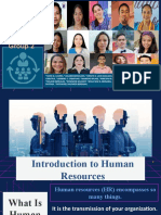 Introduction To Human Resources Final