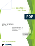 Procesos psicológicos cognitivos. (1)