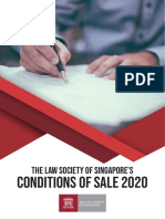 The Law Society of Singapores Conditions of Sale 2020