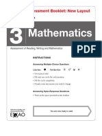 2014-15 Sample Math Booklet