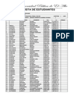 LISTA 5-H Huaman