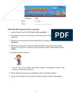 PTS Ganjil PKN Kls 1 PDF
