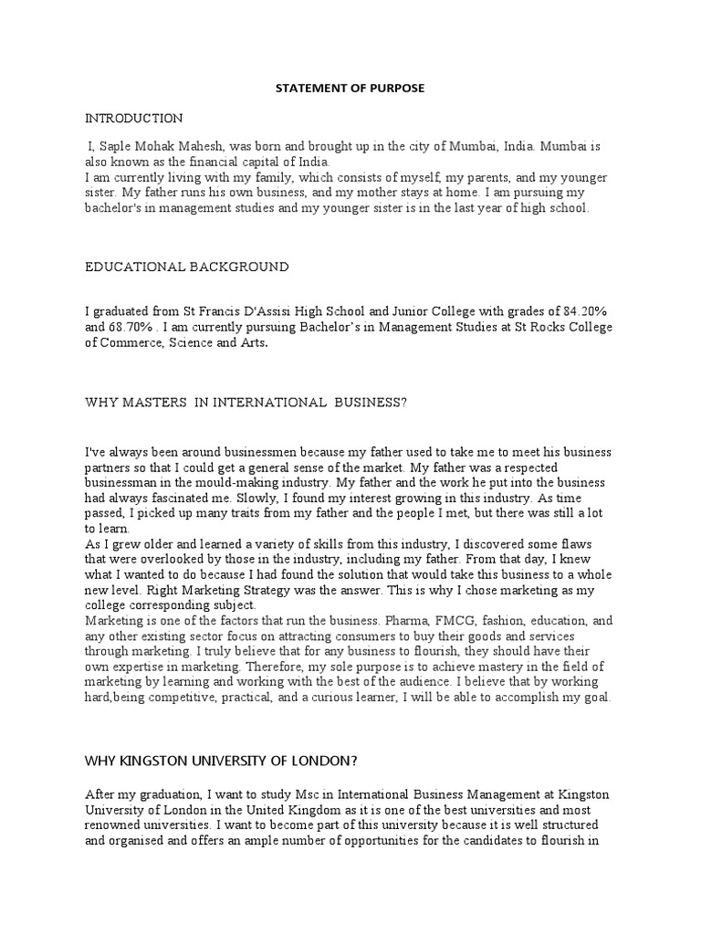 statement-of-purpose-mohak-saple-pdf-marketing-learning