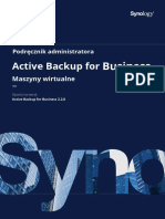 Synology Active Backup For Business Virtual Machines