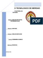 Experimento Factorial de Bloques