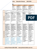 Mayo - 3er Grado Dosificación (2022-2023)