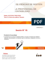 Sesión 15 Informe de Auditoría