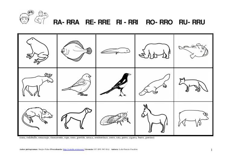 Pictogramas de Animales con R | PDF