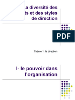 Diversite Des Styles de Direction