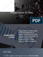 Organization of Data