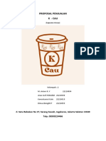 Proposal Enterpreneurship (Proposal Usaha K-CAU)